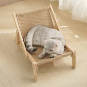 Cat Lounger Scratching Mat Adjustable Hammock