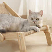 Cat Lounger Scratching Mat Adjustable Hammock